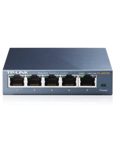 Multiprise Ethernet RJ45 5 Ports - TL-SG105 Switch Gigabit Gigabit Hub  Switch