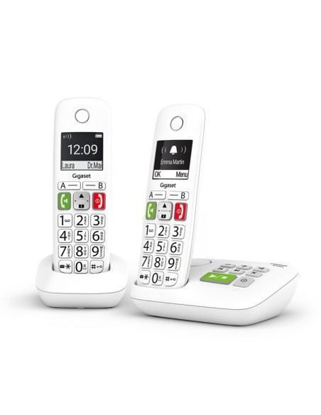 AEG Lloyd 15 - Téléphone design DECT sans fil avec répondeur, Blanc -  Comparer avec