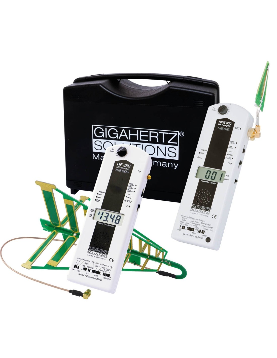 Détecteur d'ondes électromagnétiques HFE35C Gigahertz Solutions