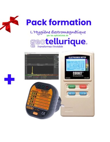 Pack Formation + kit ADO et familial de découverte des ondes Cornet ED88TPlus5G2 optimisé+PM6860DR Geotellurique.fr - 1