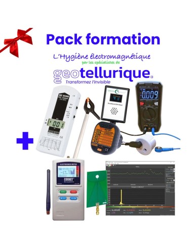 Pack Formation + mesures semi-pro ME3030B + ED-85EXPlus5 + Bat8 + Tension Induite + Testeur Terre + Greenwave BB EMI Meter Geote