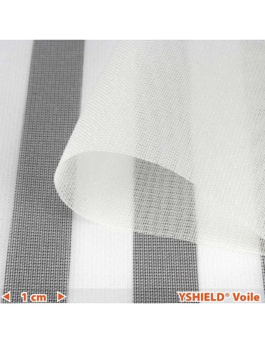 Tissu anti ondes VOILE -38dB protection HF - Swiss Shield YSHIELD - 1