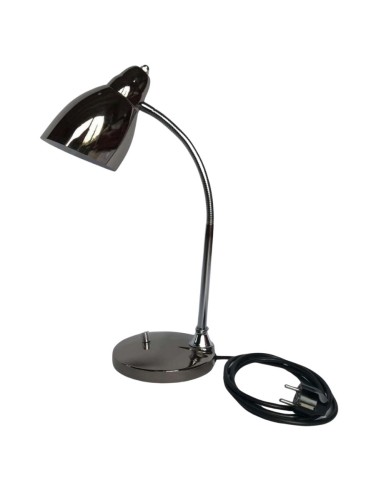 Lampe de bureau blindée en inox brillant SELENA Geotellurique.fr - 3