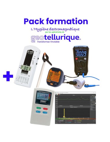 Pack Formation + Kit mesures d'ondes semi-pro ME3030B + perchette + ED-88TPlus5G2 + Tension Induite + Testeur Terre Geotelluriqu