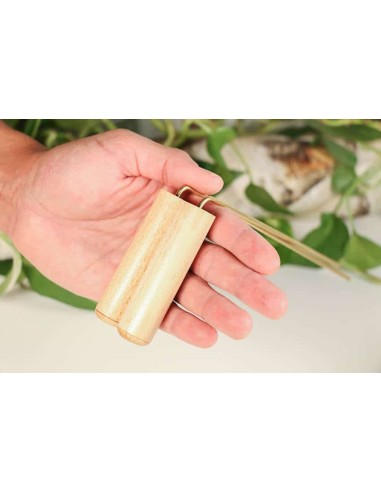 Baguettes sensitives Mini's, mini-baguettes de sourcier en bois naturel  - 1